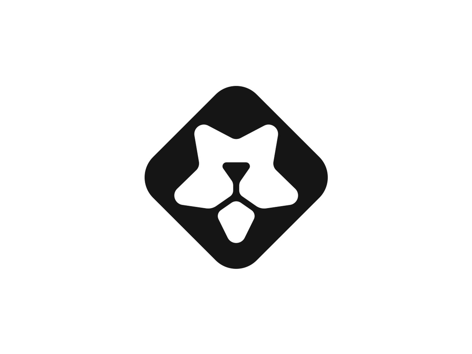 霸气十足的一组大象元素标志设计,草原之王大雄狮图片