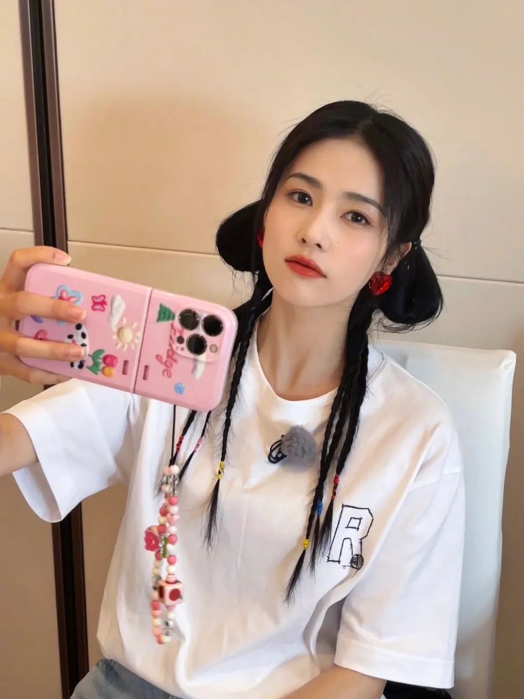 波浪卷发简单编发,人鱼微卷编发造型