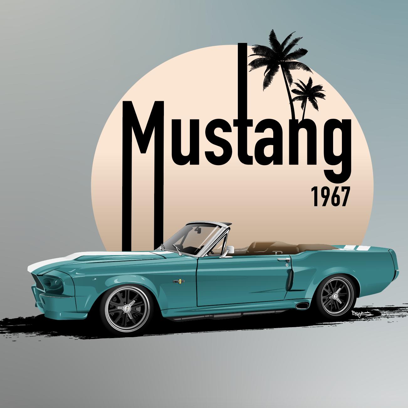 福特野马竖屏手机高清壁纸,福特野马图片手机壁纸