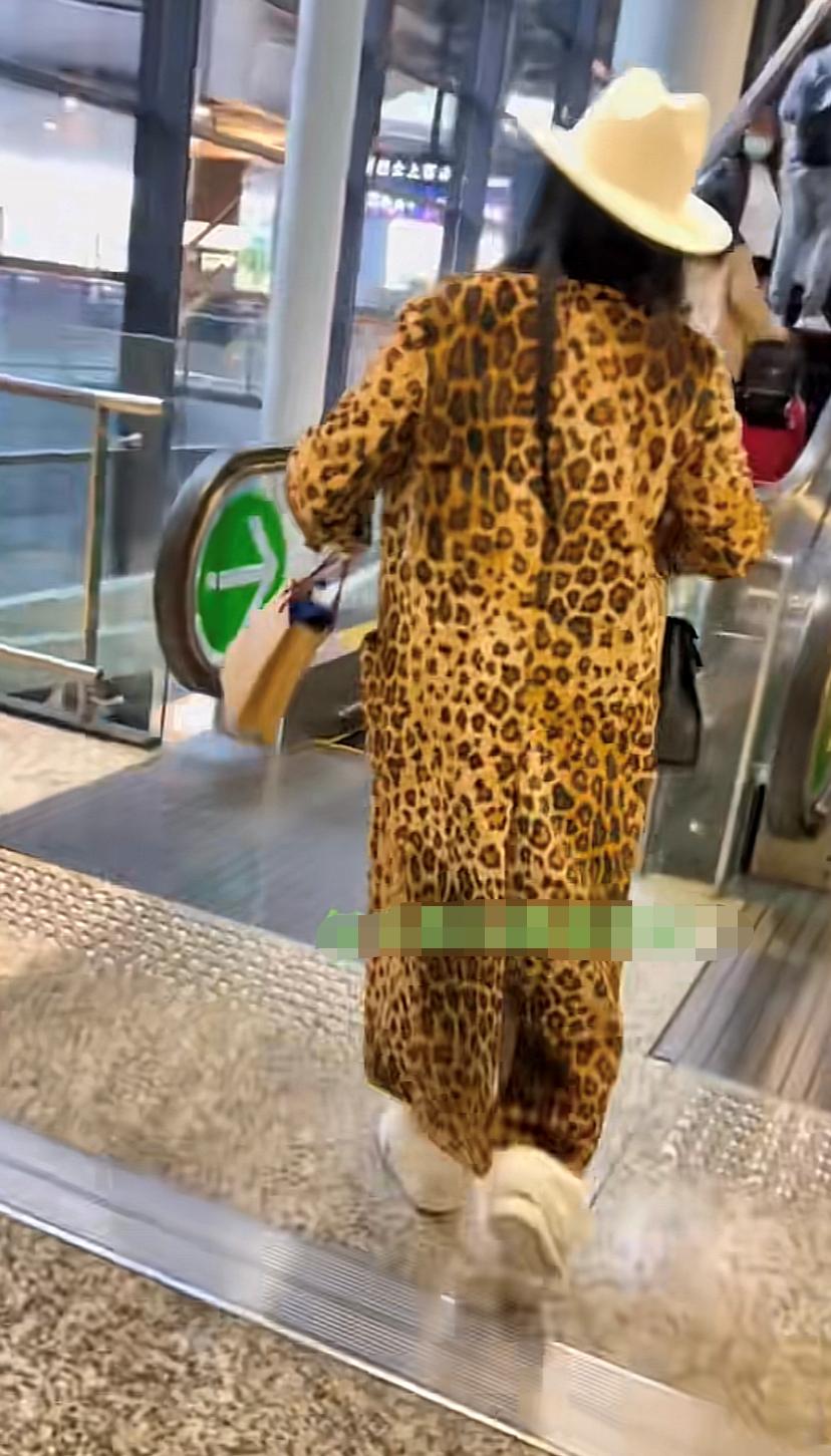 张惠妹年轻穿着,张惠妹罕见现身机场