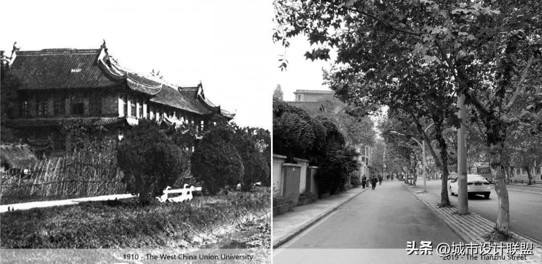 城市微更新街区改造,街区改造对比效果图