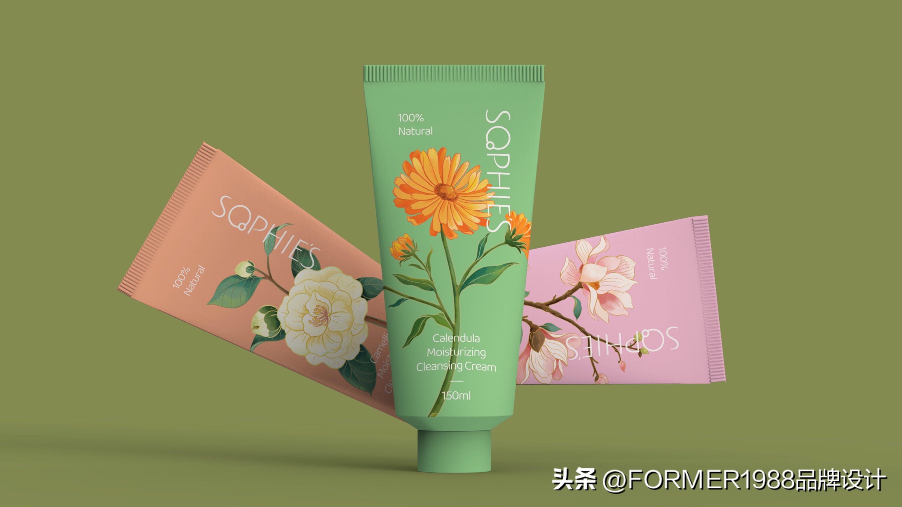 插画化妆品包装,插画化妆品包装设计