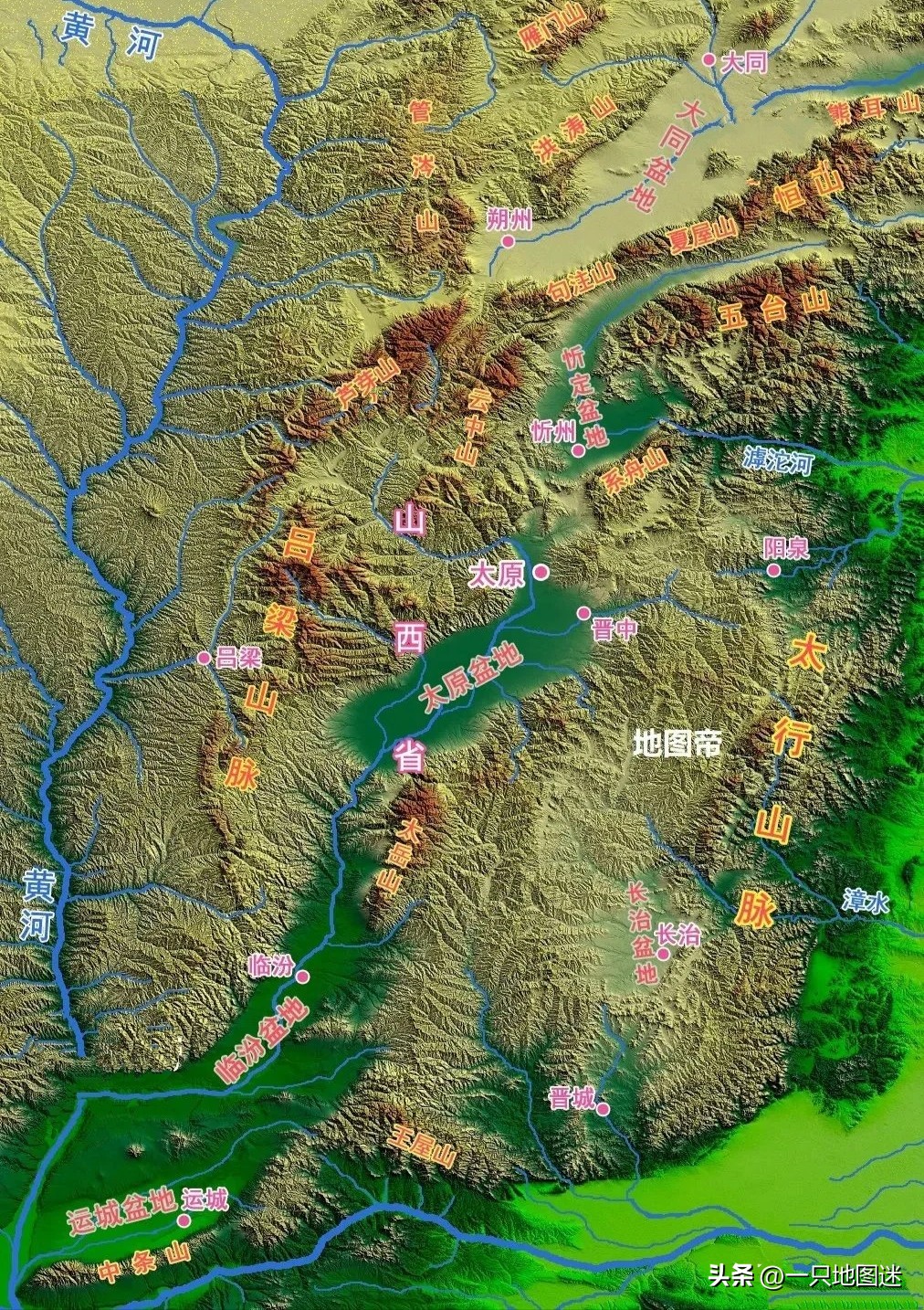 甘肃玉如意图,甘肃地形像玉如意