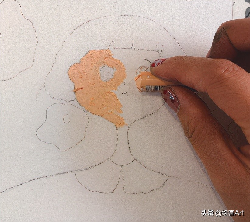 治愈了一切的不可爱图片,油画棒森系小清新插画