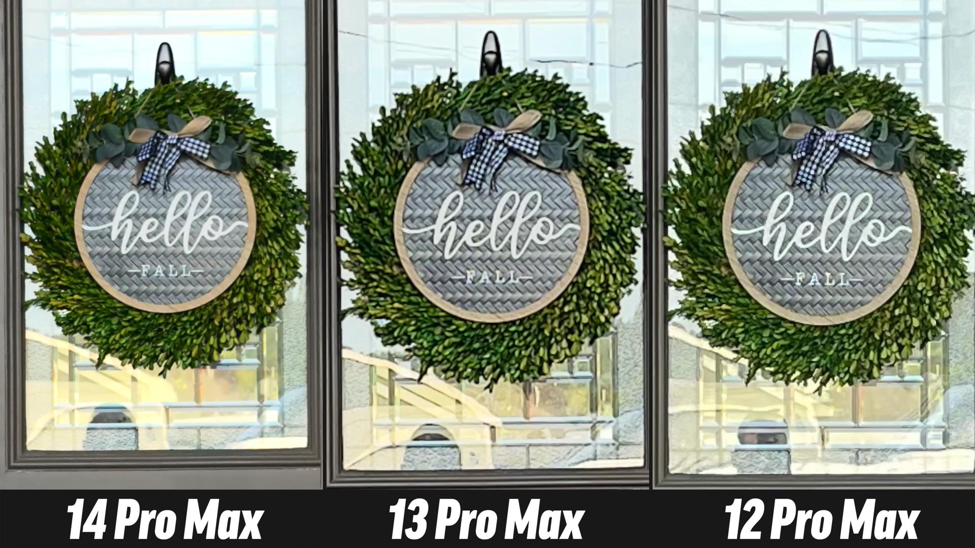 iphone14promax和13promax拍照对比,iphone14promax对比13promax拍照大小