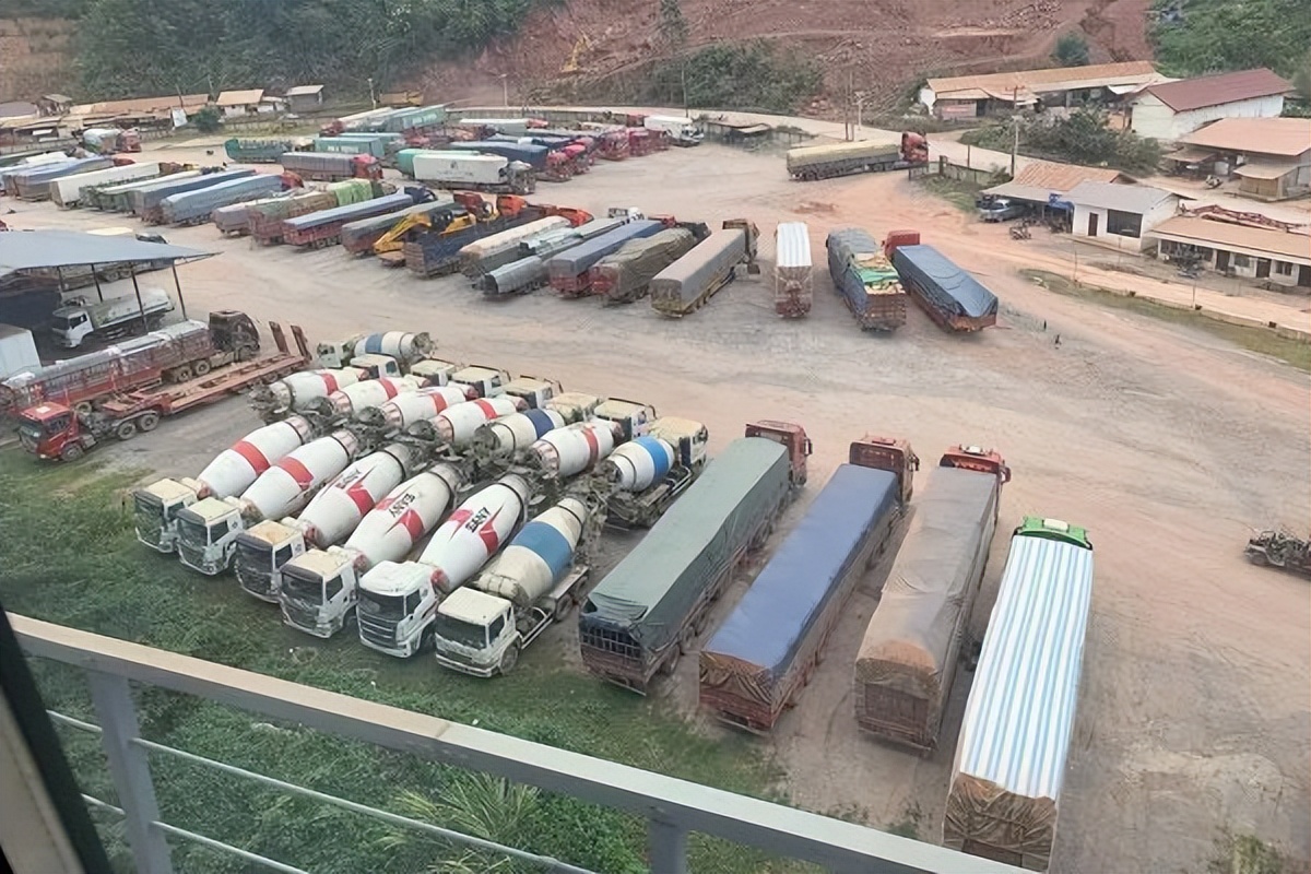 老挝国际货车运货,老挝中国货车货运行情