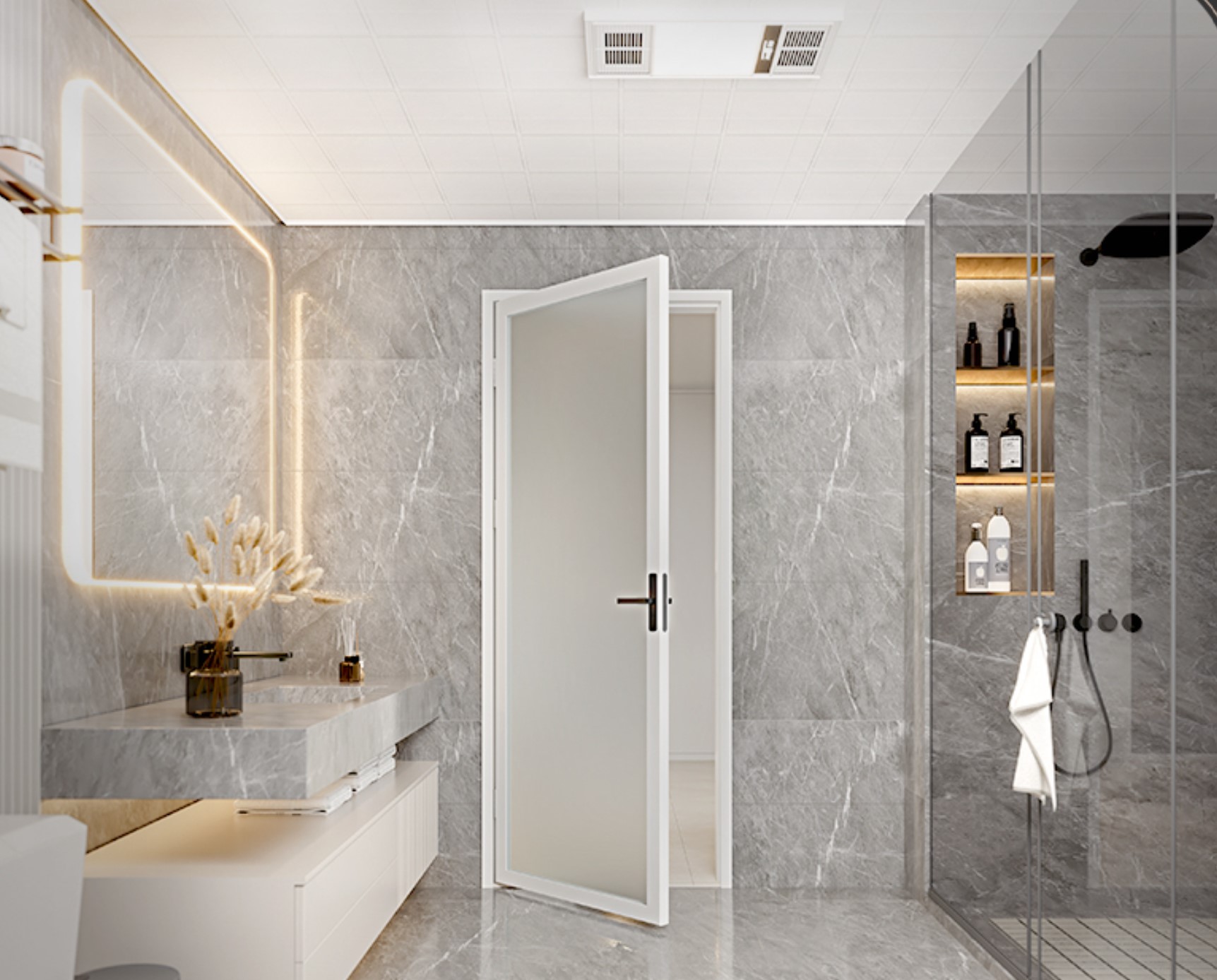 卫生间装修简单干净好看,卫生间的卫生怎么打扫得干净