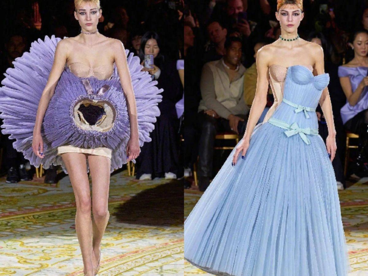 巴黎时装周众星翻车，黄圣依女仆装老态纵横，章子怡奶奶装认不出