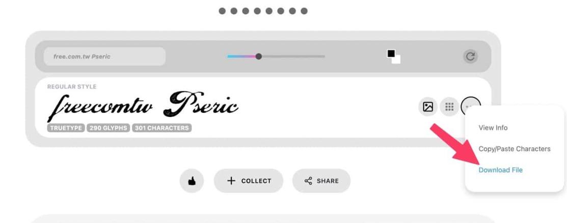 永久免费商用的英文字体,100款免费英文字体