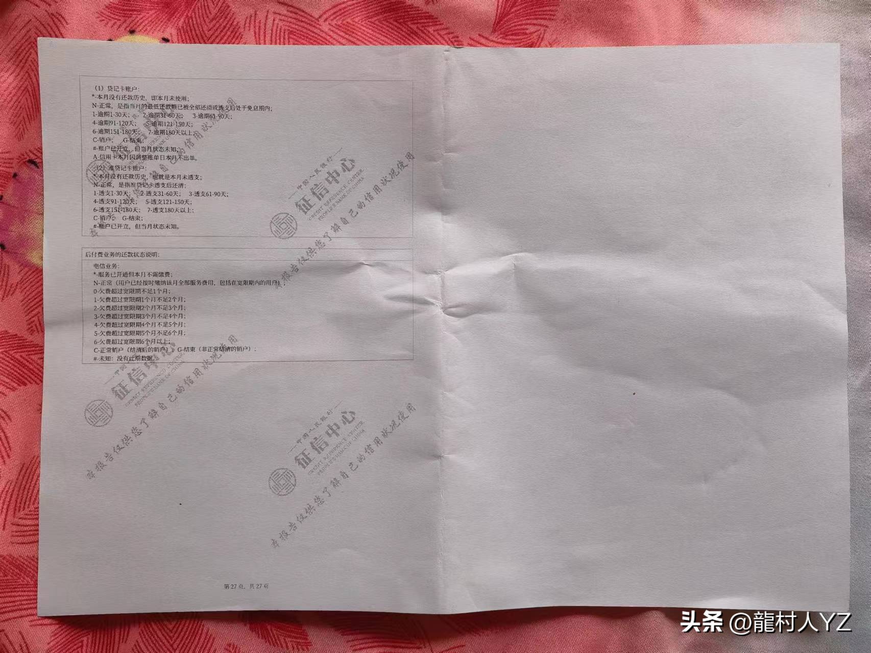 个人信用报告2023,信用报告展示近几年