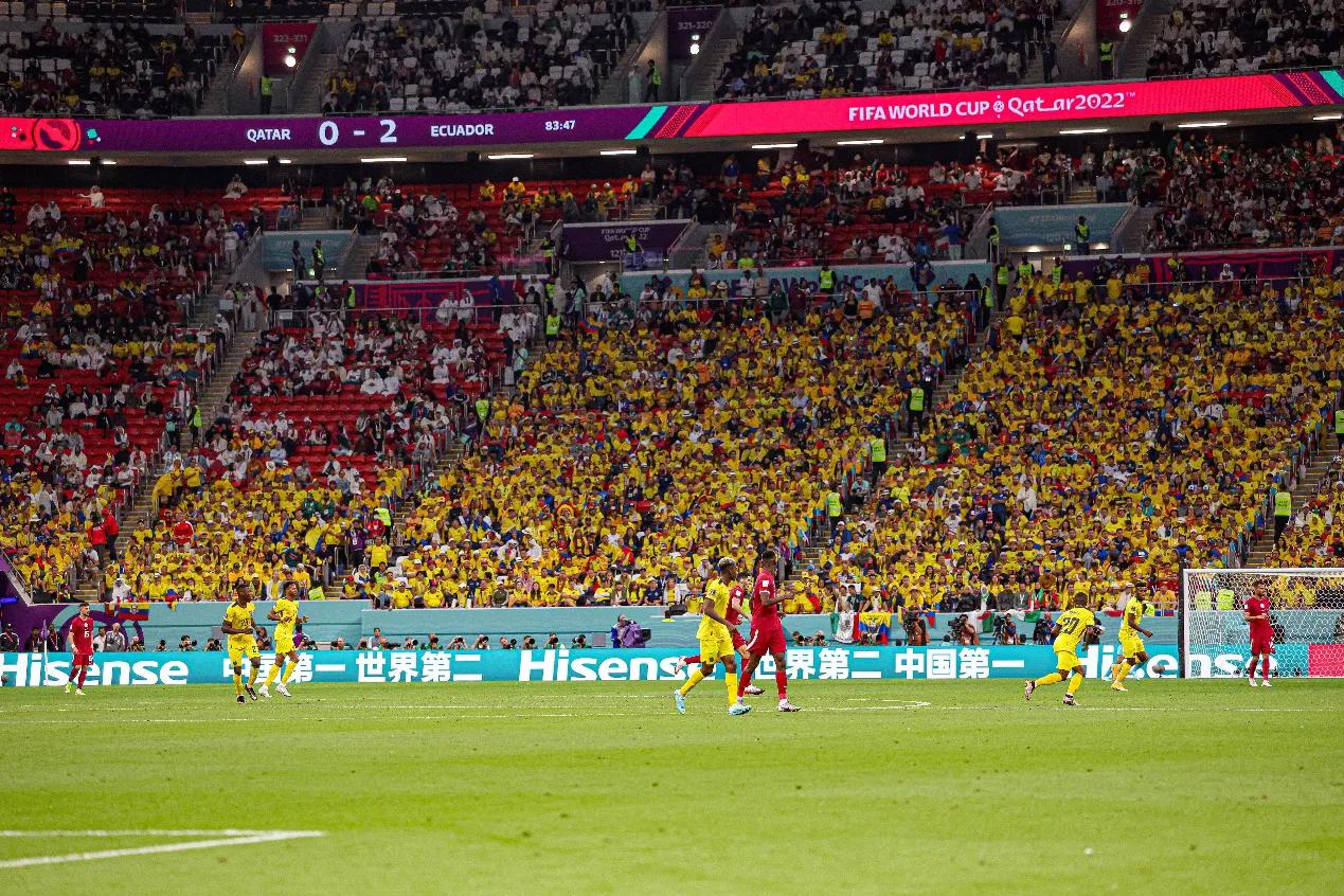 海信彩电世界杯展厅布置,海信电视邀你体验世界杯看球神器