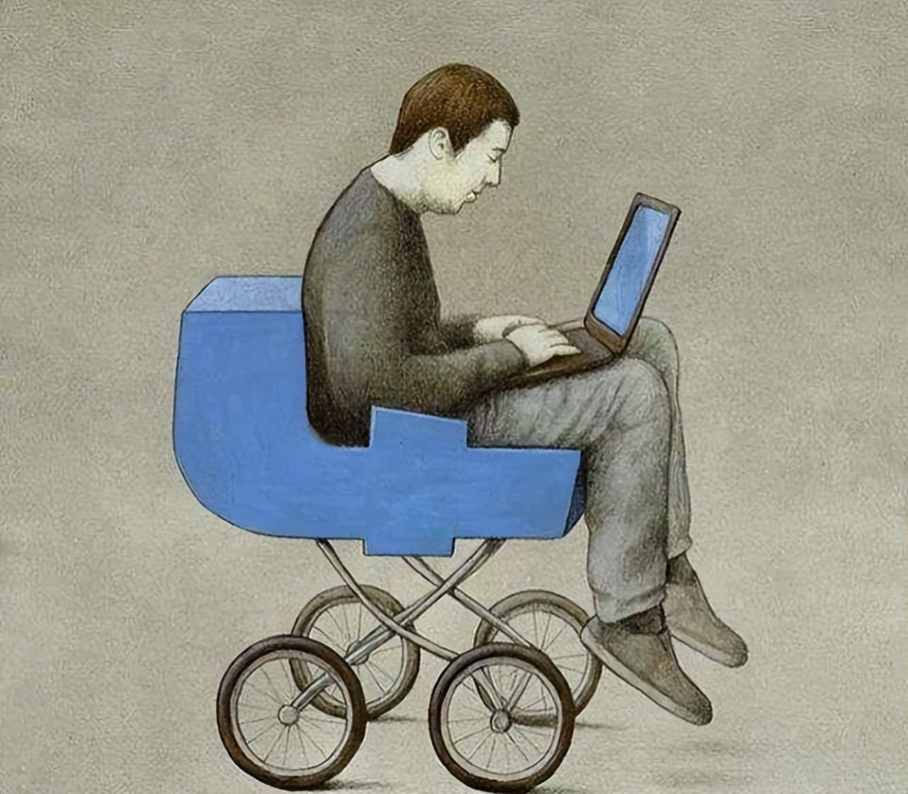 一个人不用手机与世隔绝,没有手机的日子就像与世隔绝