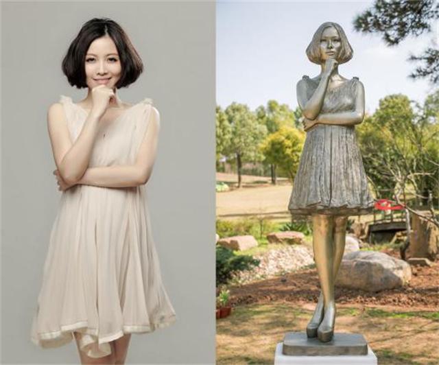 姚贝娜铜像是谁雕塑的,姚贝娜铜像揭幕式