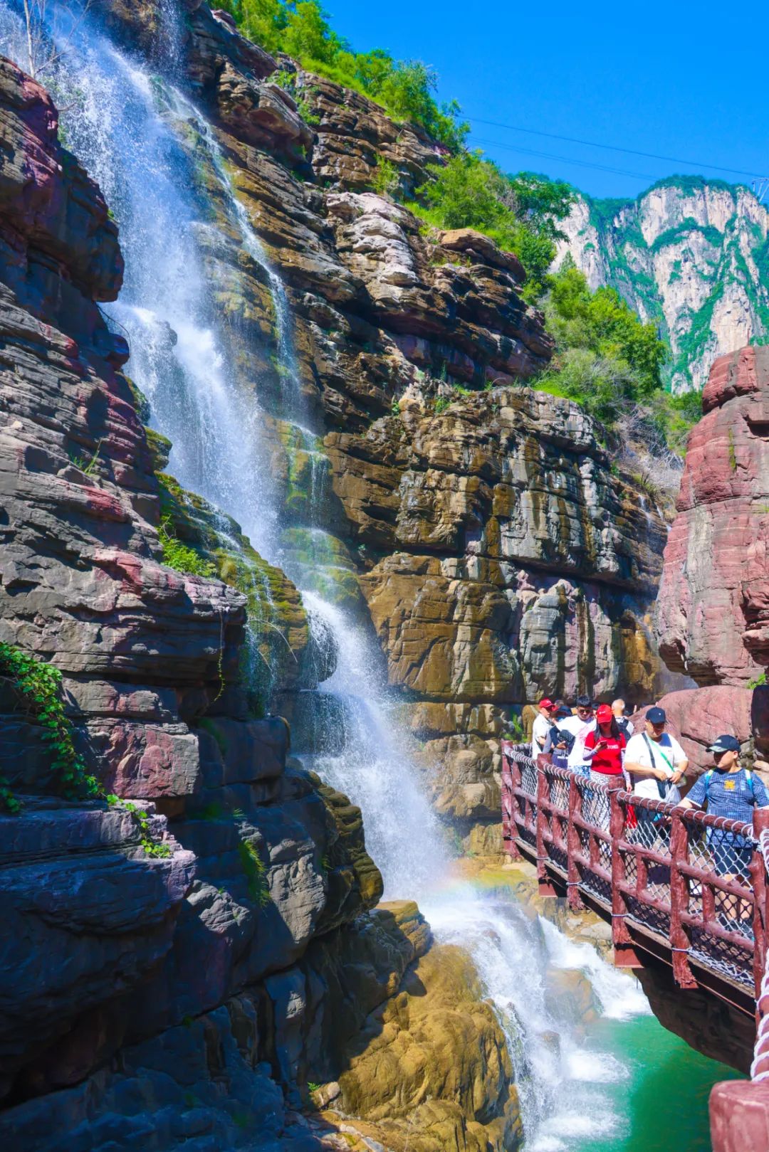 河南云台山游记,河南云台山人间仙境美如画