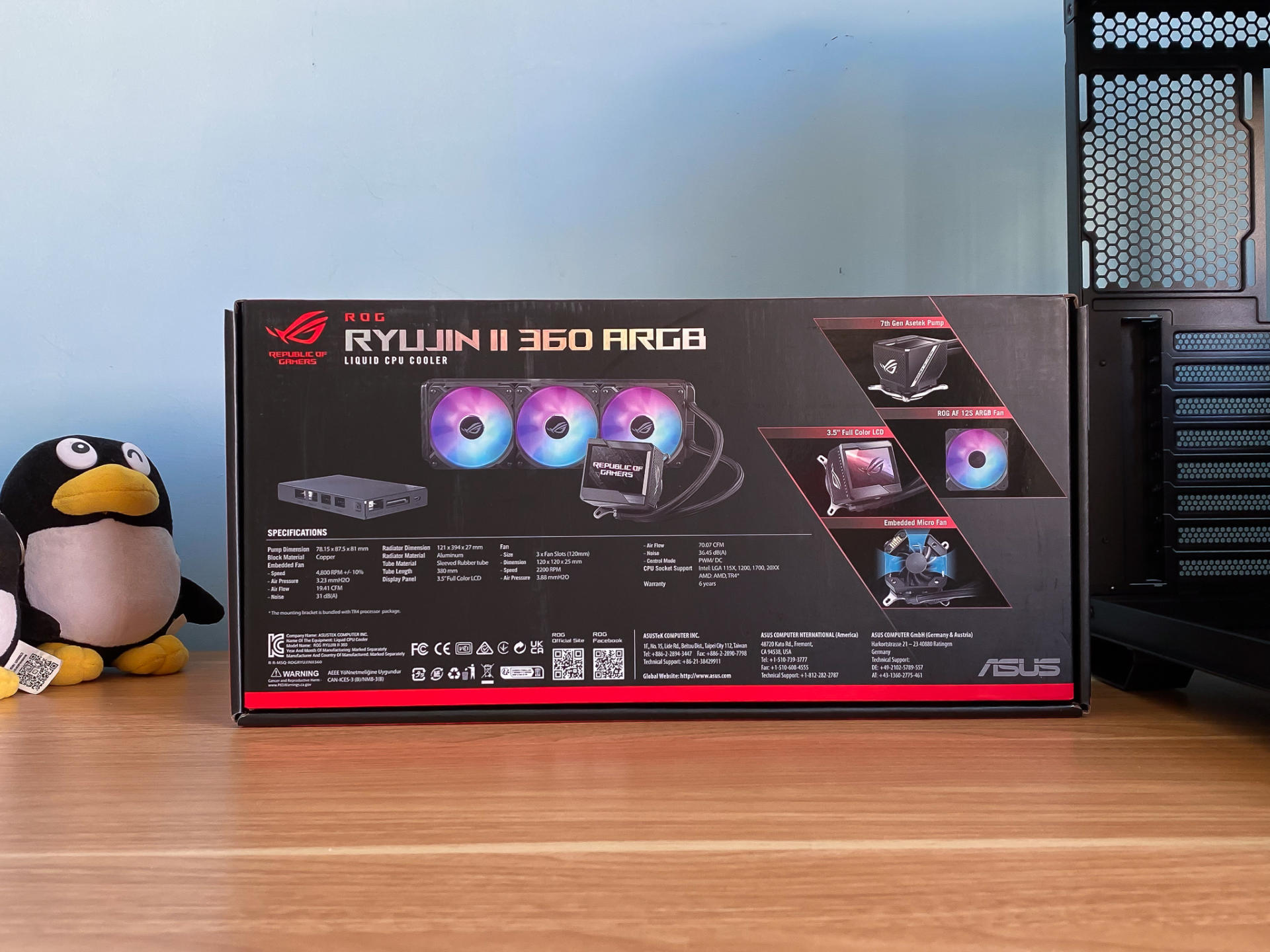 华硕tuf502机箱评测,tuf502弹药库风道布置教程