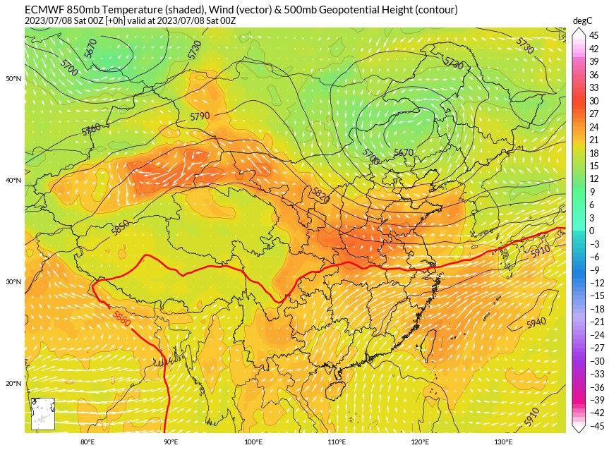 全国前10高温榜！没40度上不了，台风泰利要生成了？GFS：7月中旬