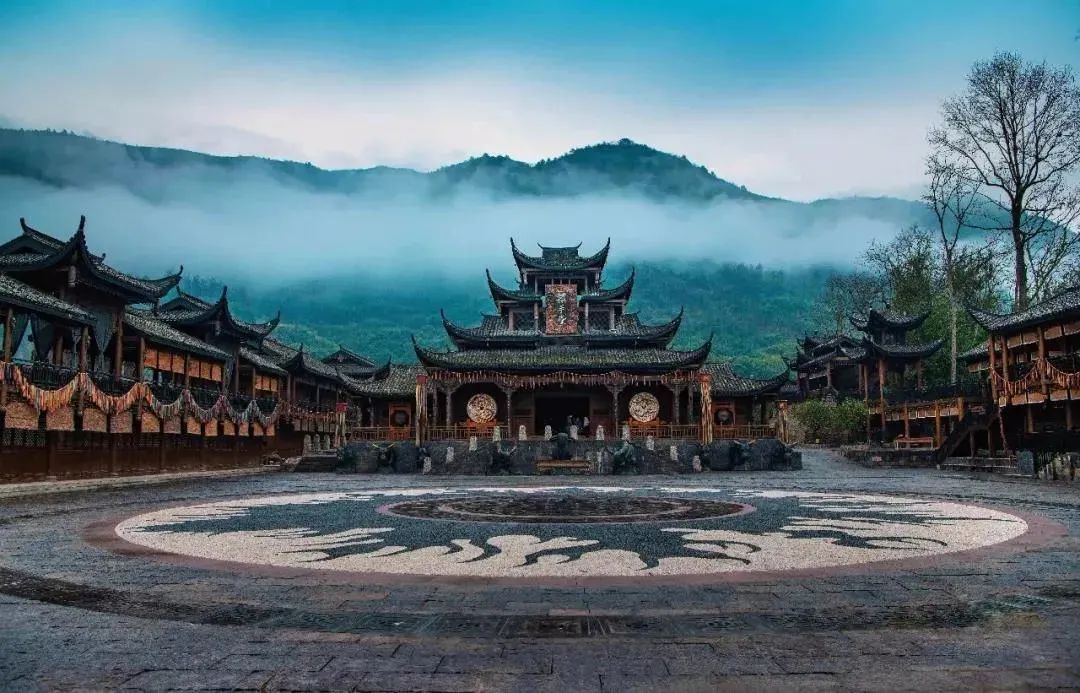 惹巴拉古村落风景,惹巴拉古寨周边游