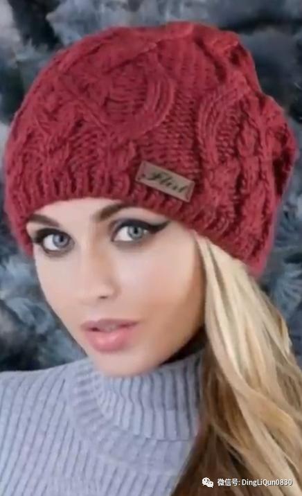 针织帽子大全新款,今年冬天流行针织帽子