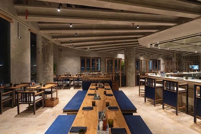 西城创意餐馆设计风格,新型餐馆造型设计