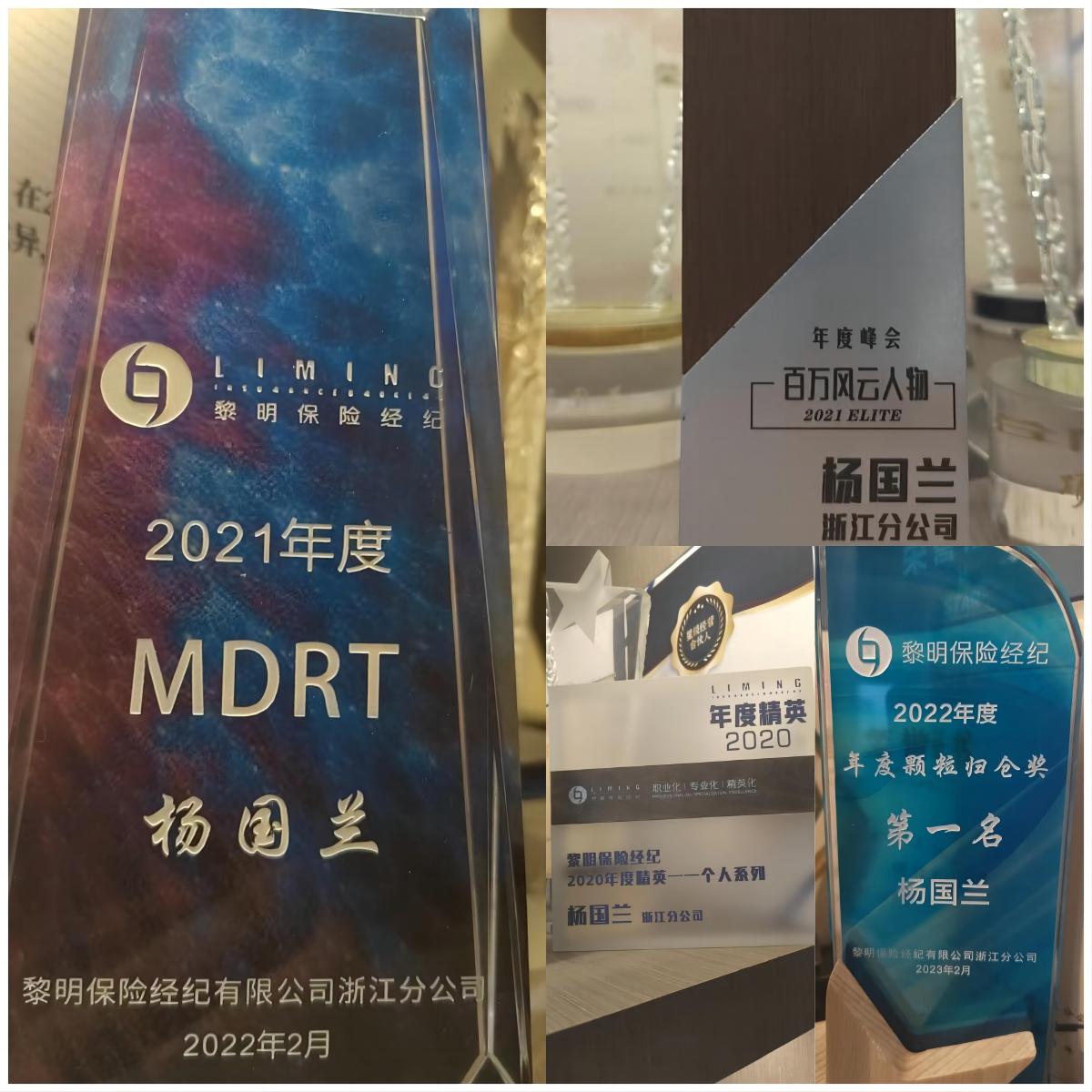 黎明保险浙江分公司区域总经理杨国兰——因为热爱，所以永不止步