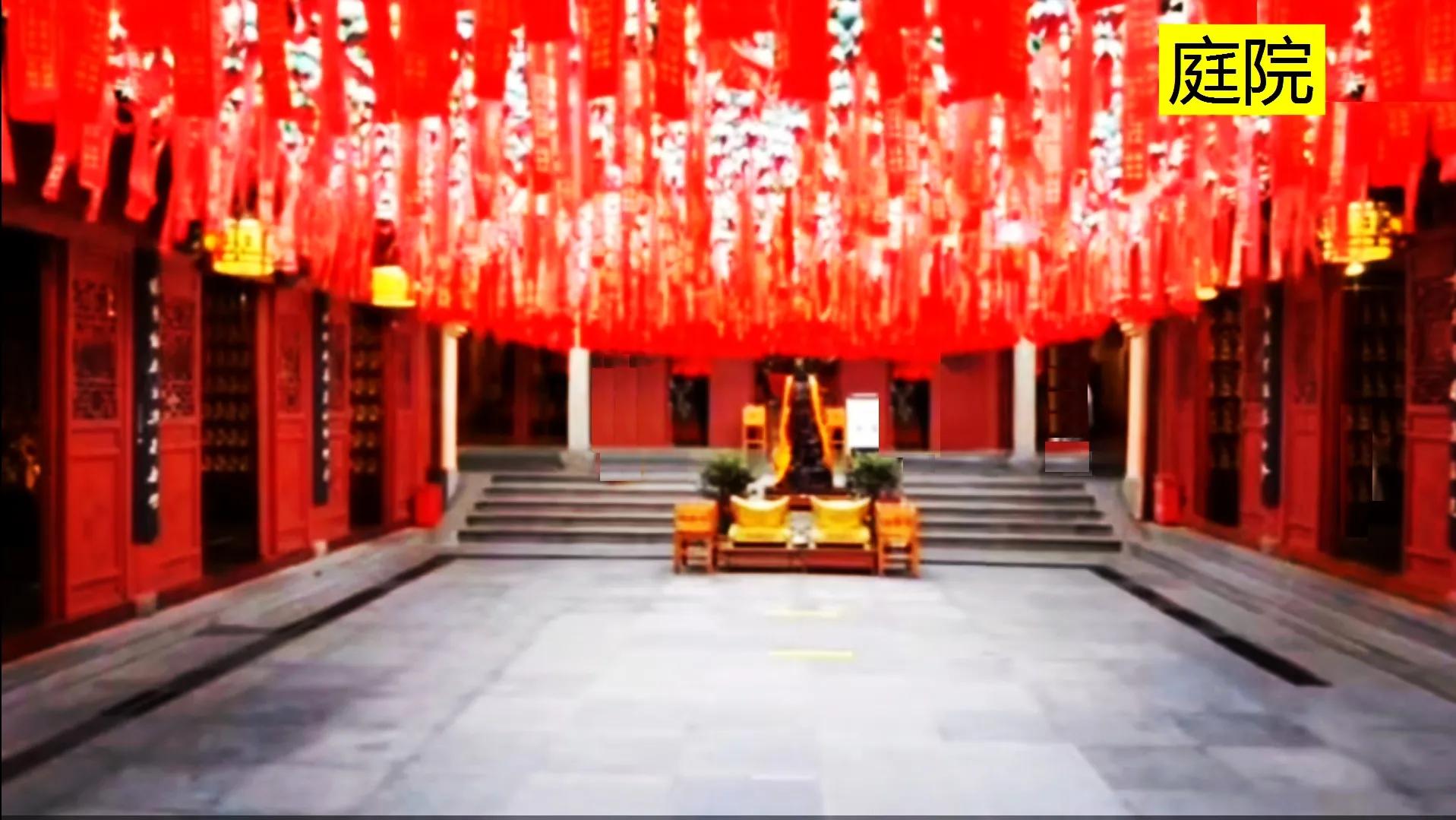 天下第一财神庙灵顺寺全图片,杭州最大的财神庙灵顺寺