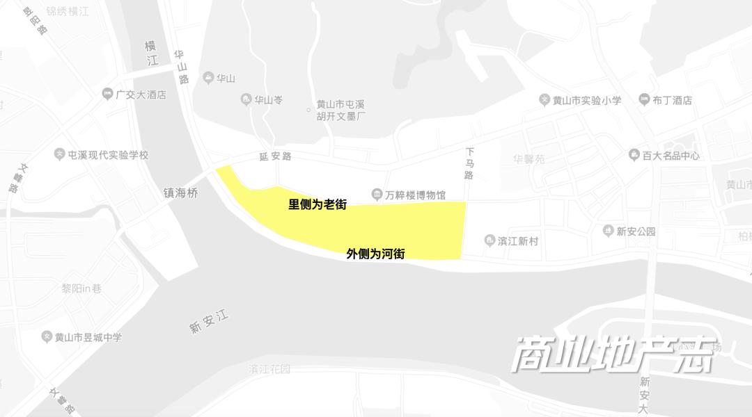 黄山风景屯溪老街,夜游黄山屯溪老街一角