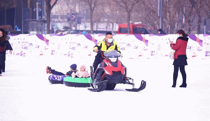 天津水上公园淘气堡,天津冰雪世界游乐园