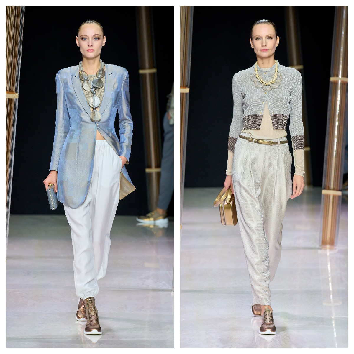 阿玛尼giorgioarmani2020早秋时装秀,阿玛尼armani2022秋冬米兰时装周