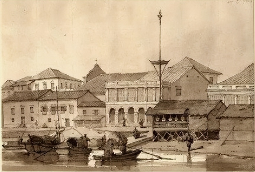 清朝的广州十三行是什么,清末广州十三行