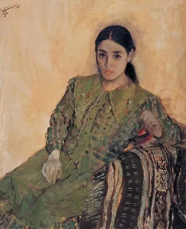 罗中立何多苓油画欣赏,何多苓人物油画教学视频