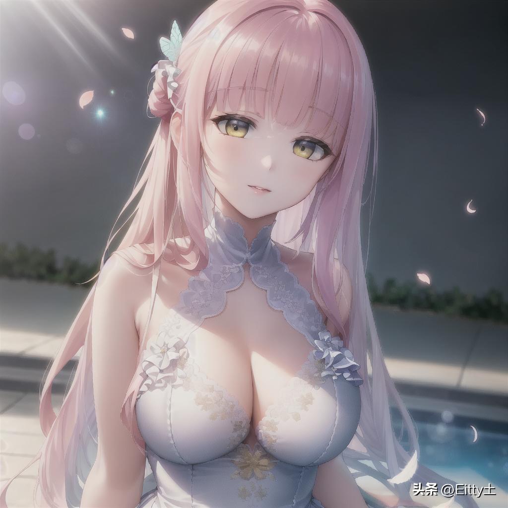 绘画动漫美少女壁纸,ai绘画二次元少女壁纸