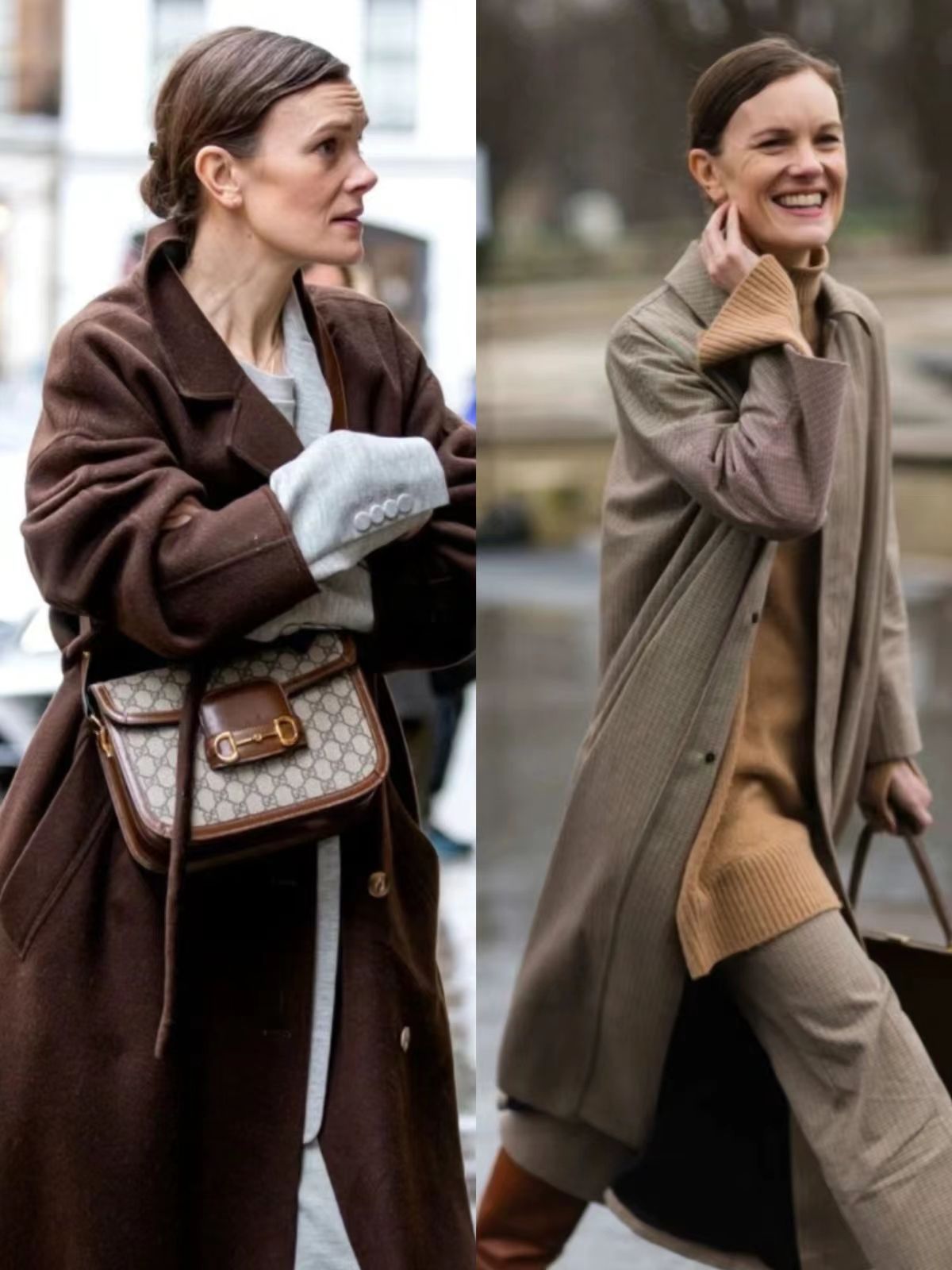 大地色系十分适合秋冬季节穿搭,冬季色系搭配图高级感