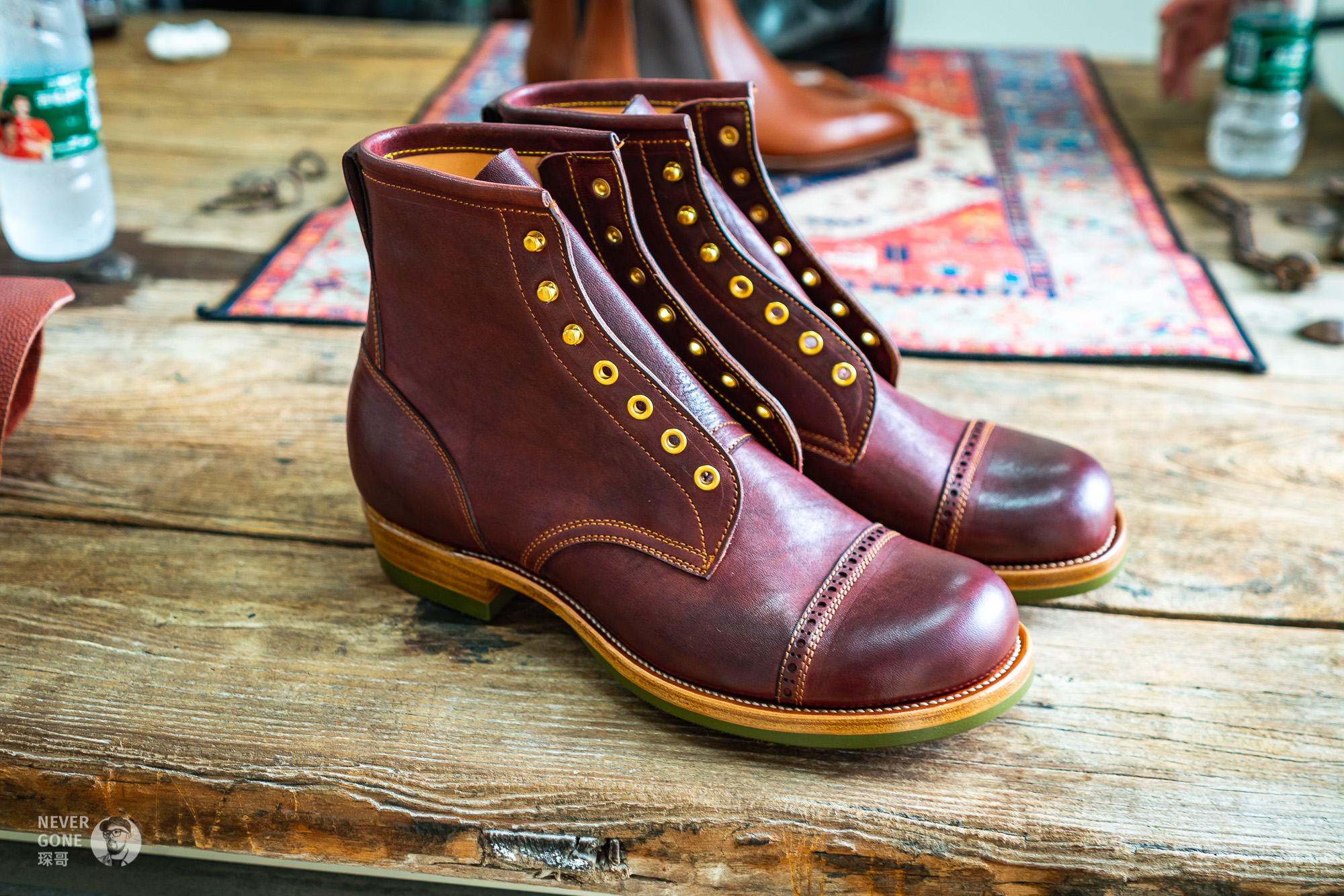 探鞋工厂,工装靴专业品牌