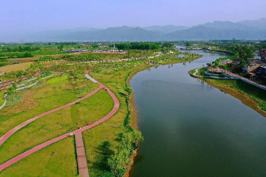 西安高新区绿色为底起新城