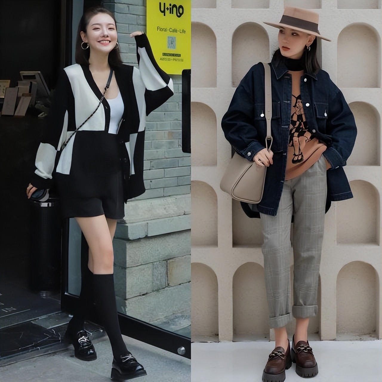 秋冬百搭时尚乐福鞋,时尚洋气百搭乐福鞋