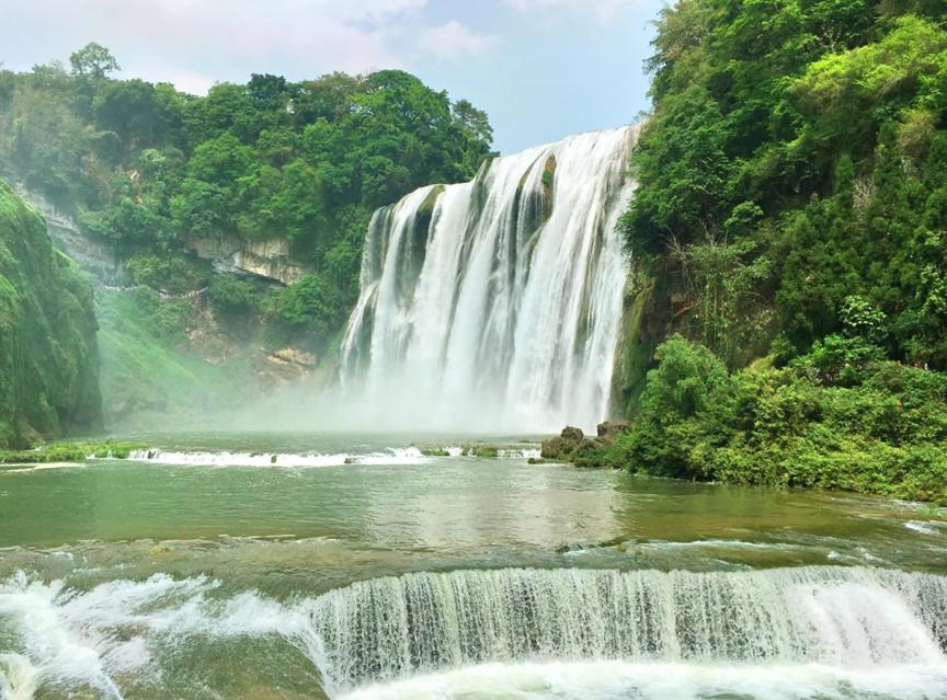 醉美多彩贵州之黄果树瀑布,大自然高清风景贵州黄果树瀑布