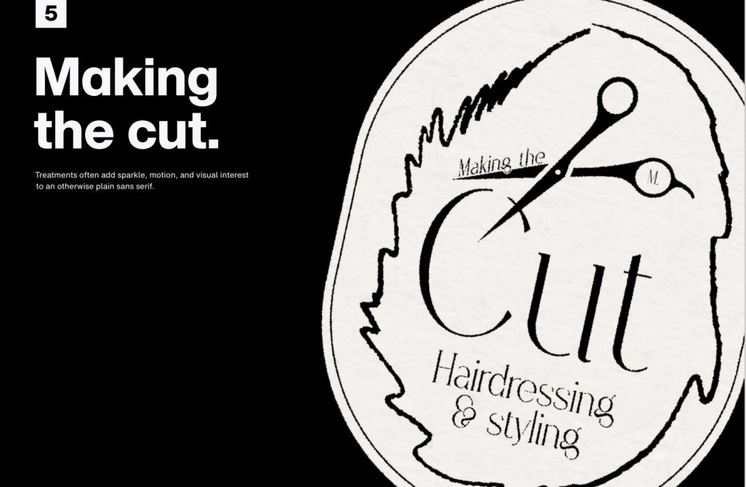 5大字体设计,设计大字体大字