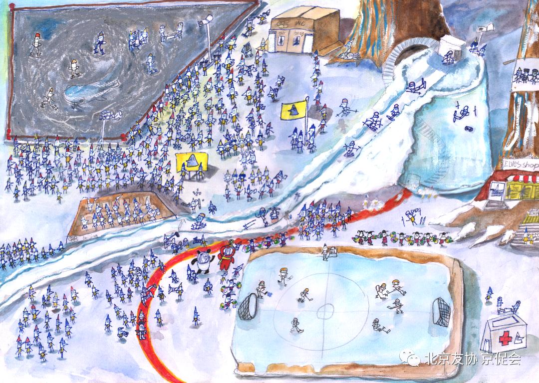 喜迎冬奥圆梦冰雪主题绘画,祝福冬奥国际青少年画展