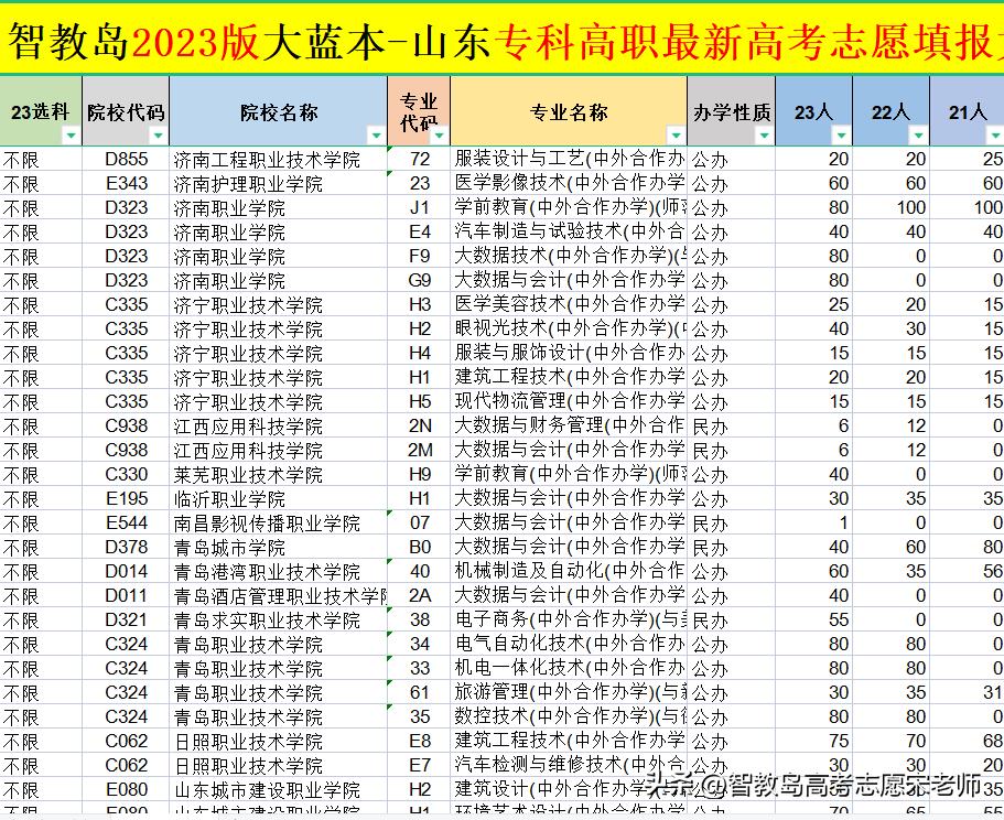 山东2023年多少分可以上公办专科,2023年山东艺考招生计划