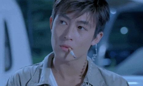 痞帅港风男明星年轻时的颜值,痞帅行走的荷尔蒙男明星