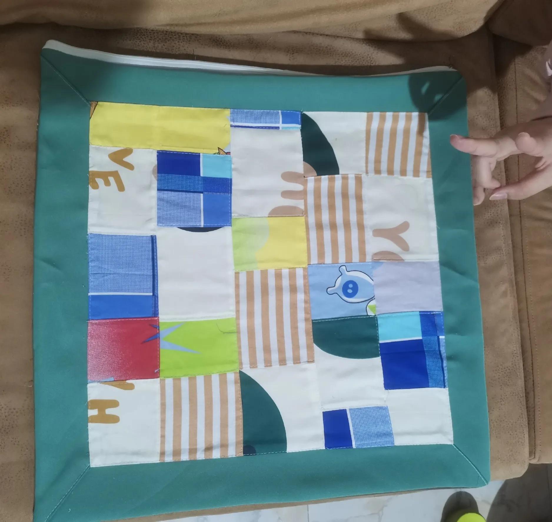 旧物做的坐垫,变废为宝做坐垫