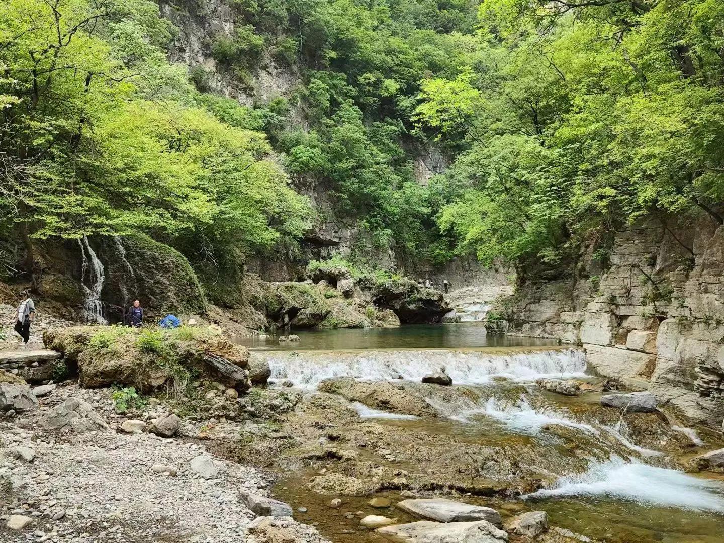 山西晋城蟒河自然风景保护区,青山绿水山西蟒河