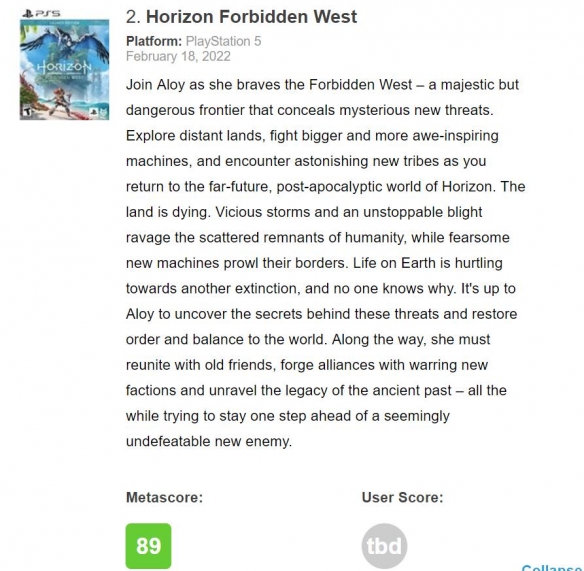 索尼旗下的游戏哪些拿过年度最佳,索尼将推出5款第三方游戏