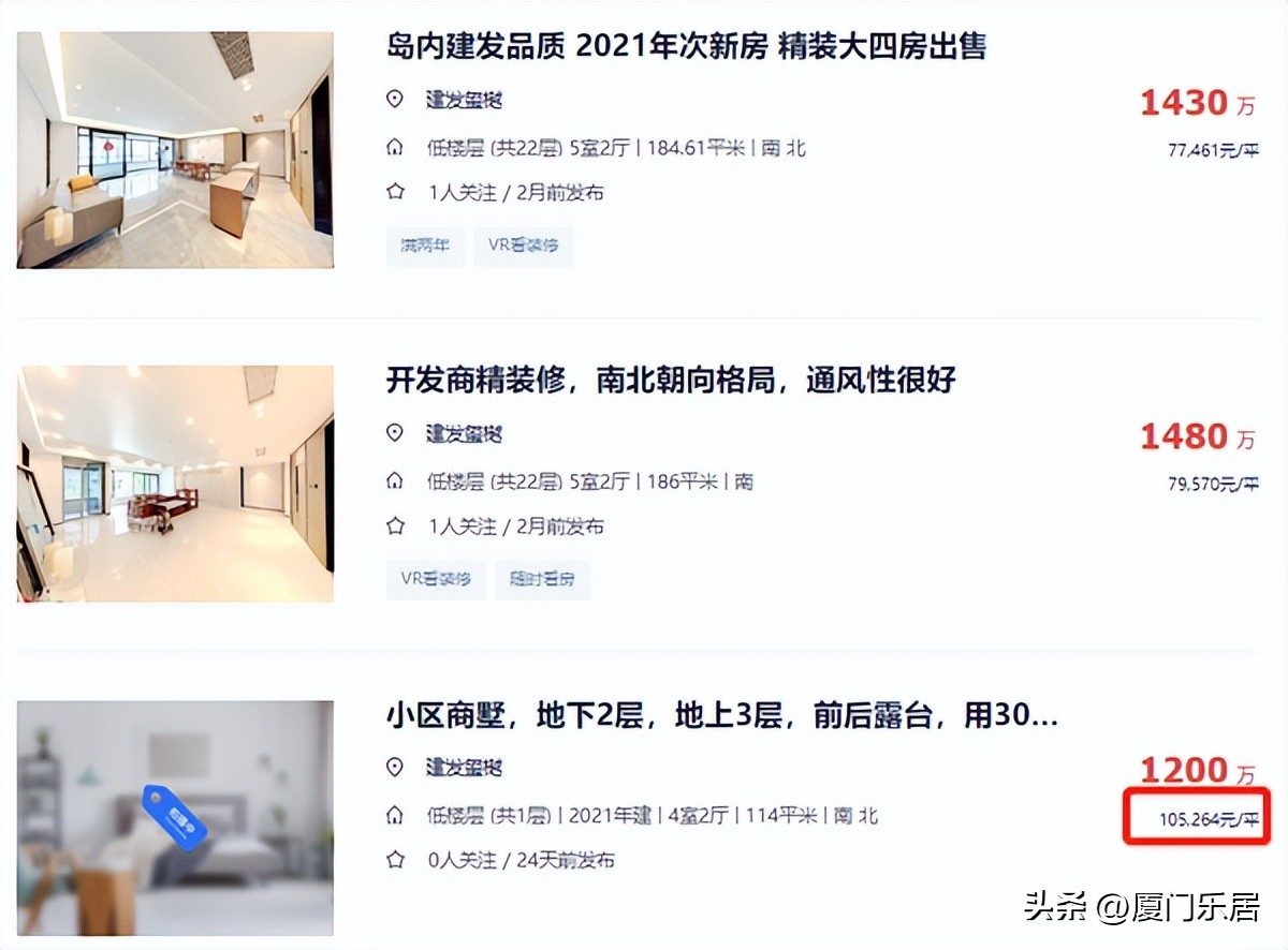 唏嘘！二手房“失宠”，曾经的厦门红盘不香了？