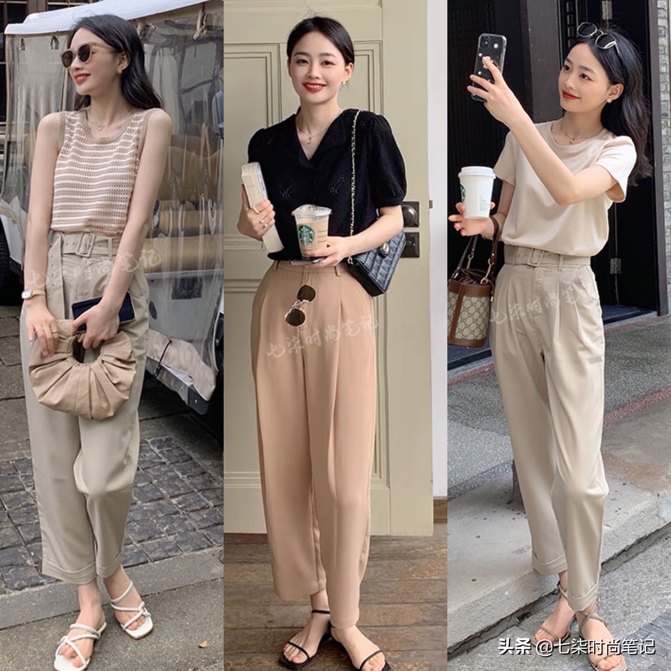 夏天小个子怎么穿显高显瘦,微胖小个子显高显瘦夏天穿搭