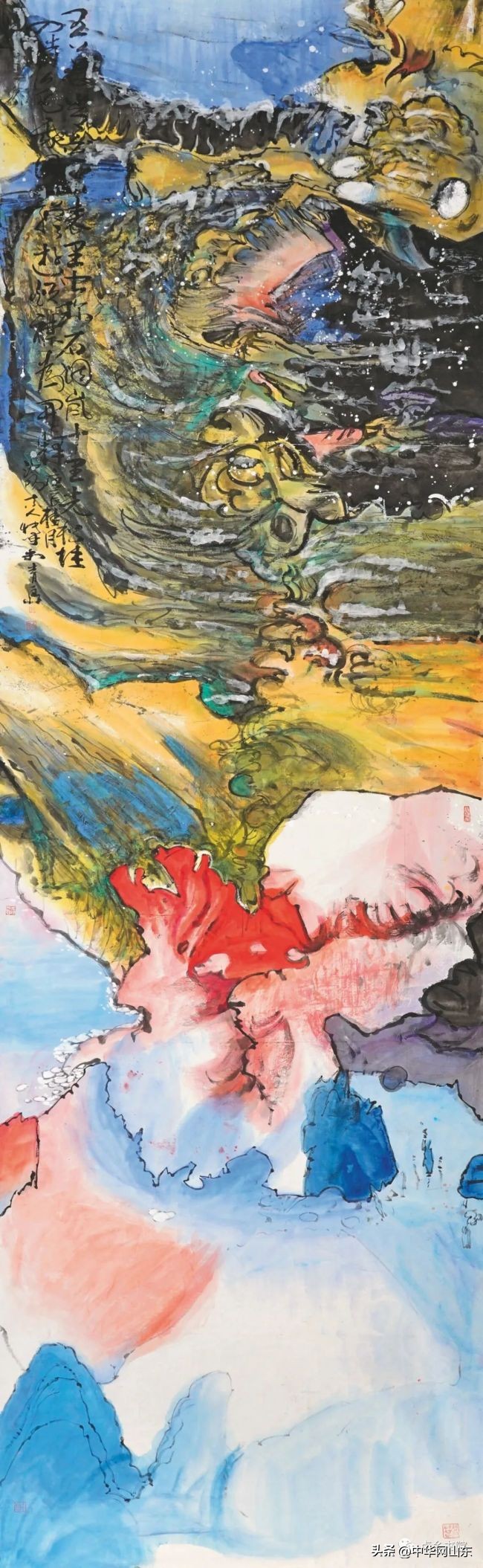 孙博文山水画的艺术境界,孙博文的水墨画