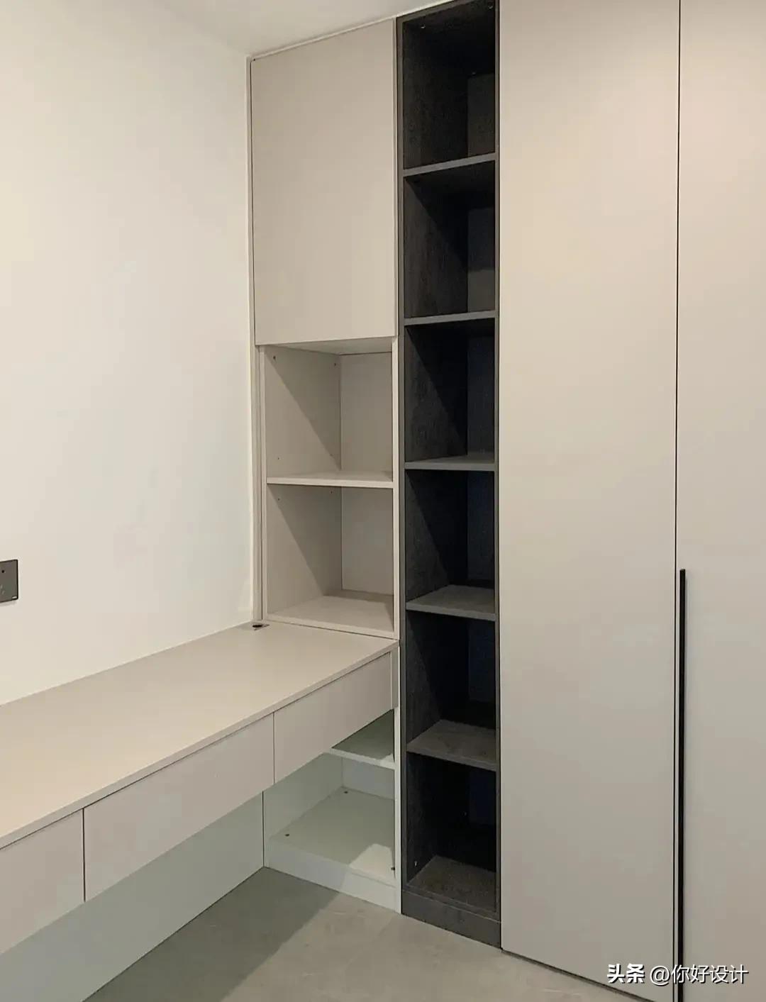 小孩房书桌衣柜一体,衣柜书桌一体图片大全新款