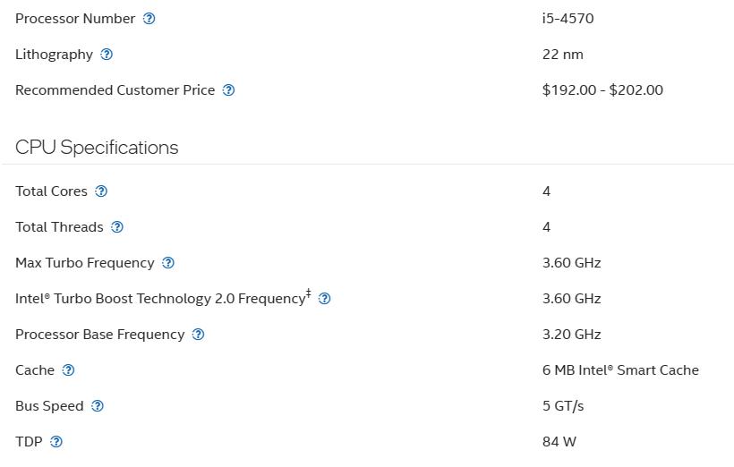 酷睿i54570代现在属于什么水平,intelcorei5-4570和2060谁更强