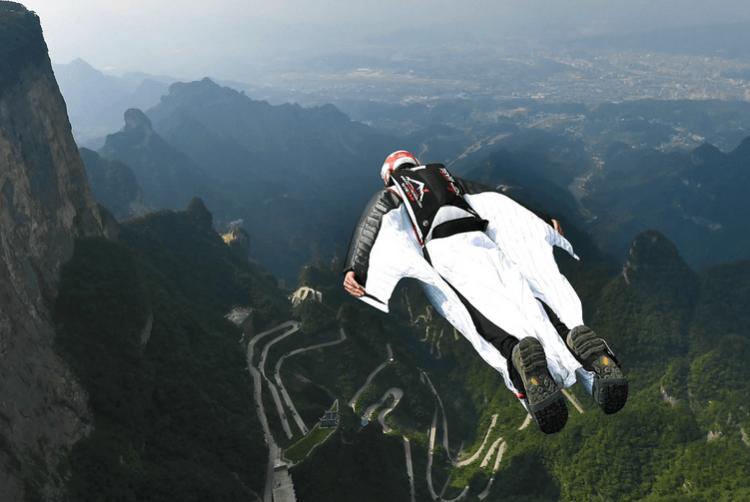 天门山翼装飞行女孩刘安全部视频,天门山翼装飞行女孩刘安照片曝光