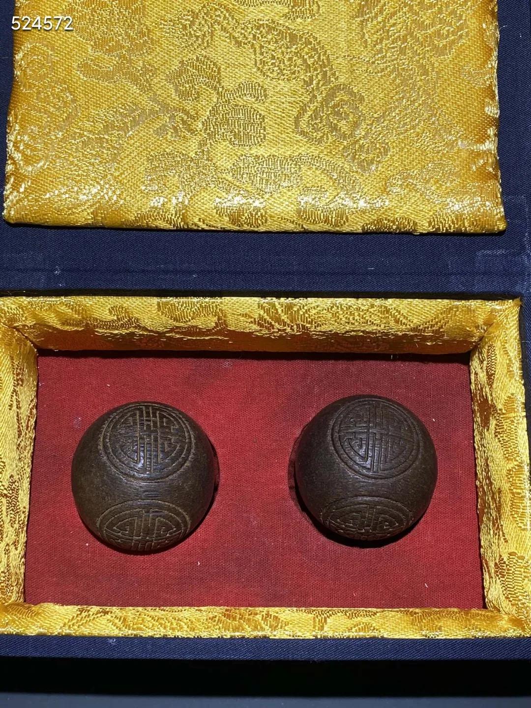 清代沉香嵌金手串,清代沉香福禄寿摆件